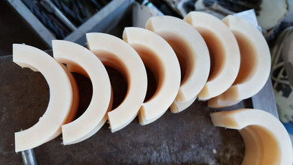 生產(chǎn)尼龍異形機加工件 按圖或樣加工尼龍件廠家耐低溫圖片_高清圖_細節(jié)圖-景縣福興源橡塑化工 -